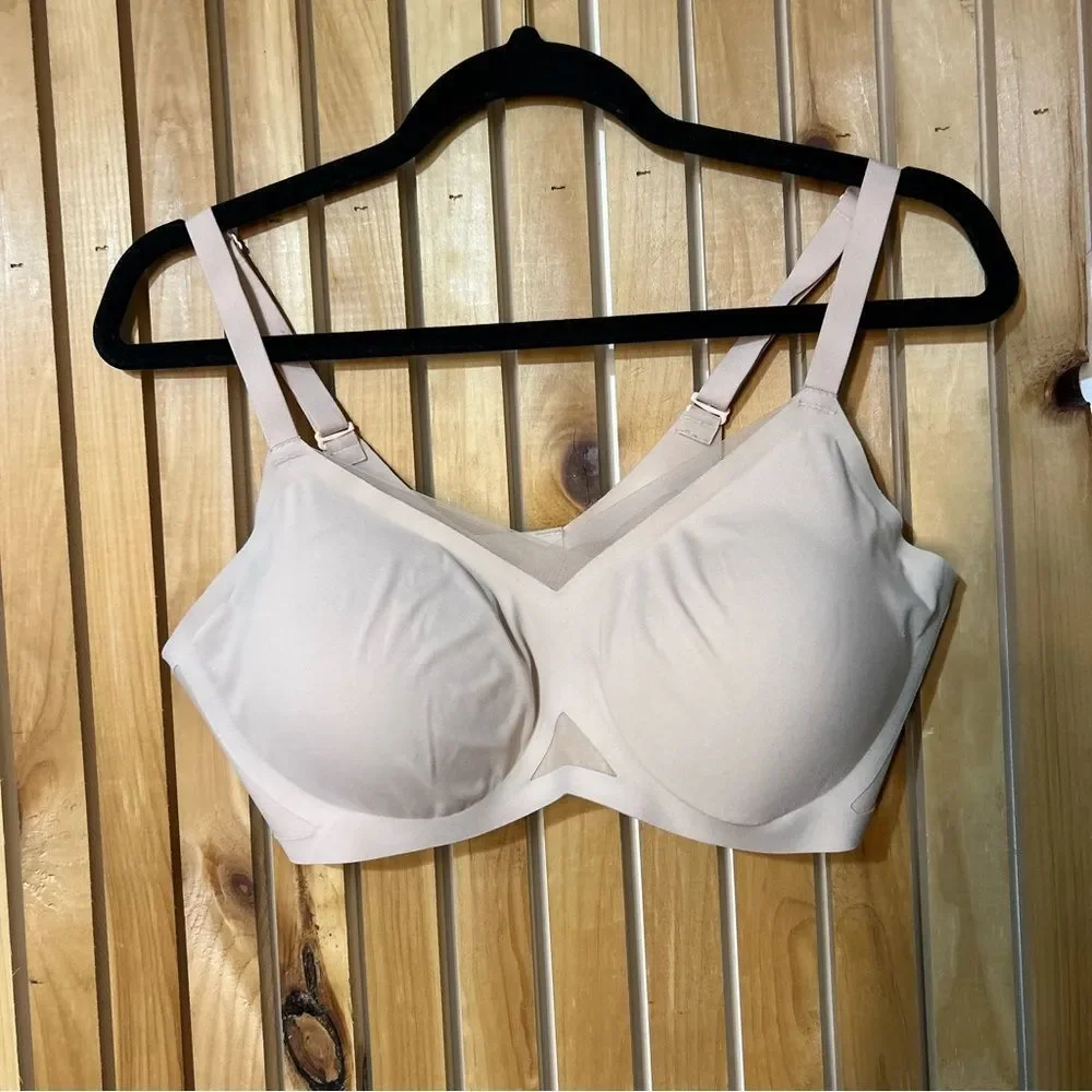 Honeylove CrossOver Bra in Sand Size Large 38B 38C - Picture 2 of 10